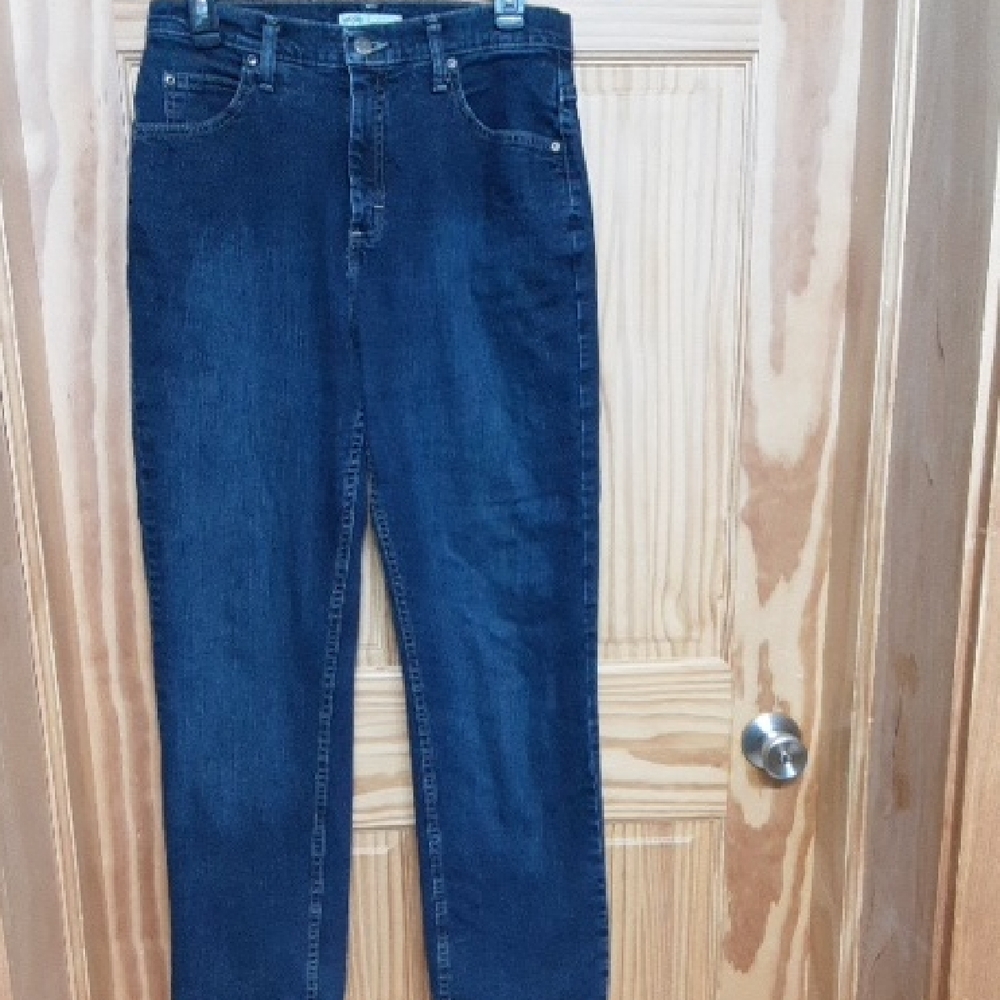 Lee Women's Deep Blue Straight Leg Jeans